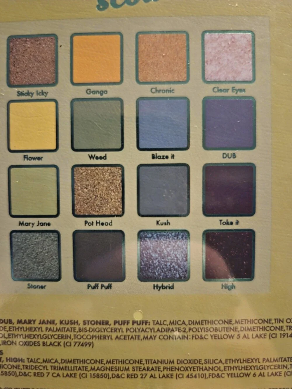 Kara Beauty Girl Scout Shadow Palette